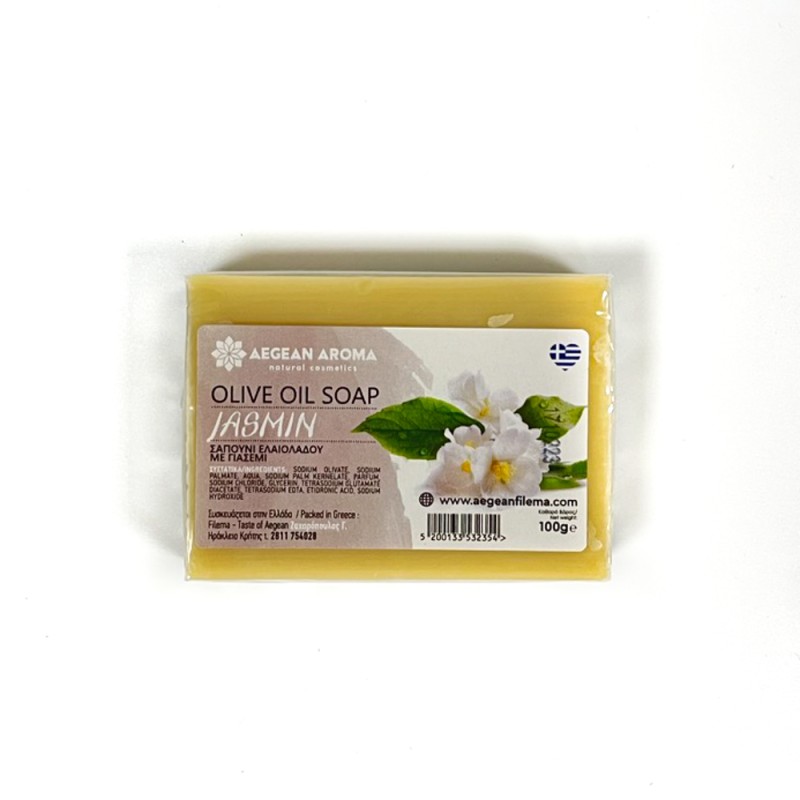 Olive Oil Soap in Selofan Jasmine 100gr