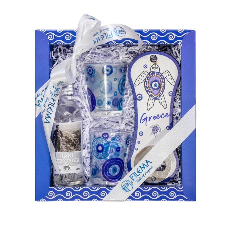 Santorini Gift Set 207 Big with Raki