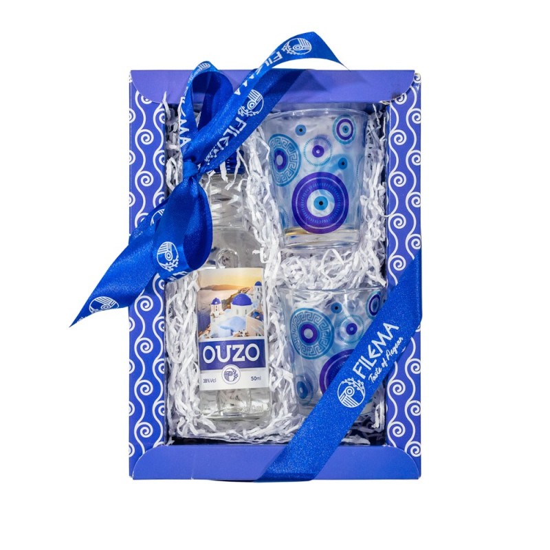 Santorini Gift Set 309 Small with Oyzo