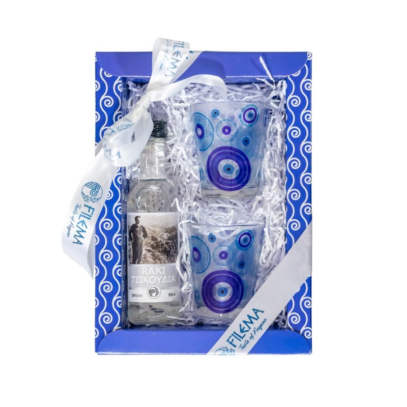 Santorini Gift Set 310 Small with Raki