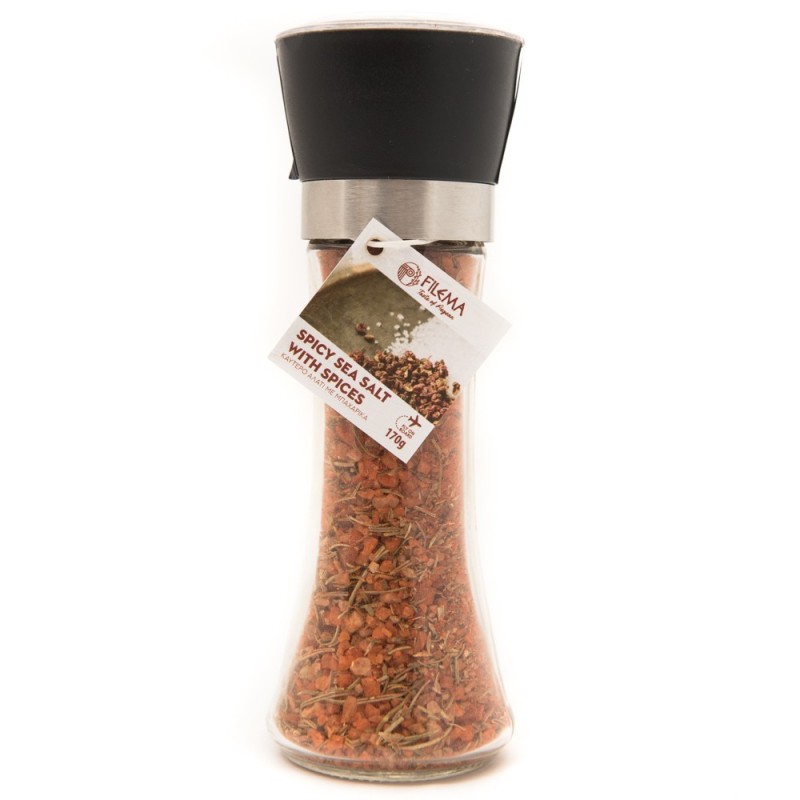 Seasoning Mill 18cm Salt & Spices 200gr