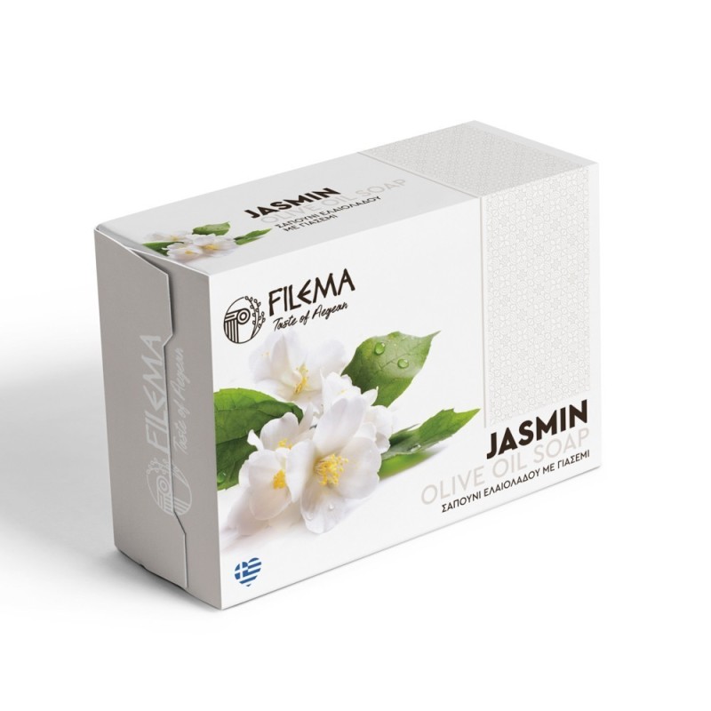 Olive Oil Soap in Box Jasmine 100gr