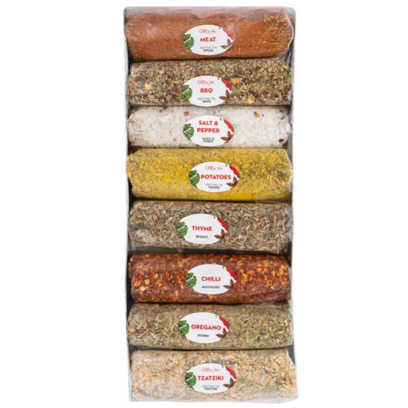 Spice Set 805 with 8 Spice Mix