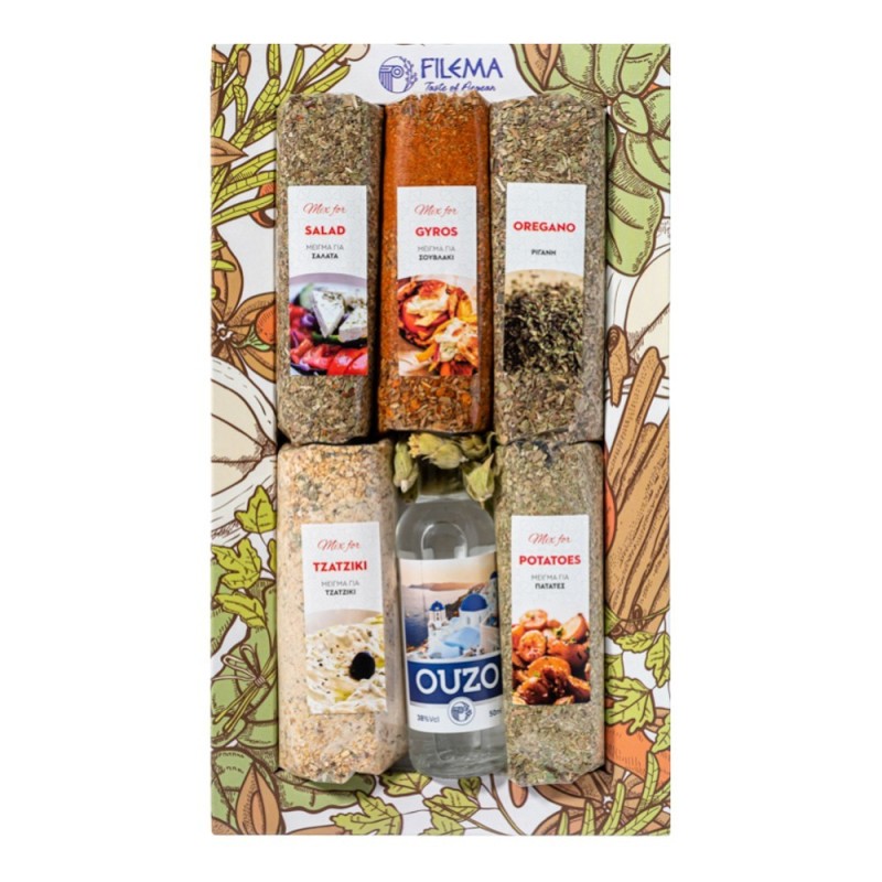 Spice Set 713 with 5 Spice Mix & Oyzo 50ml