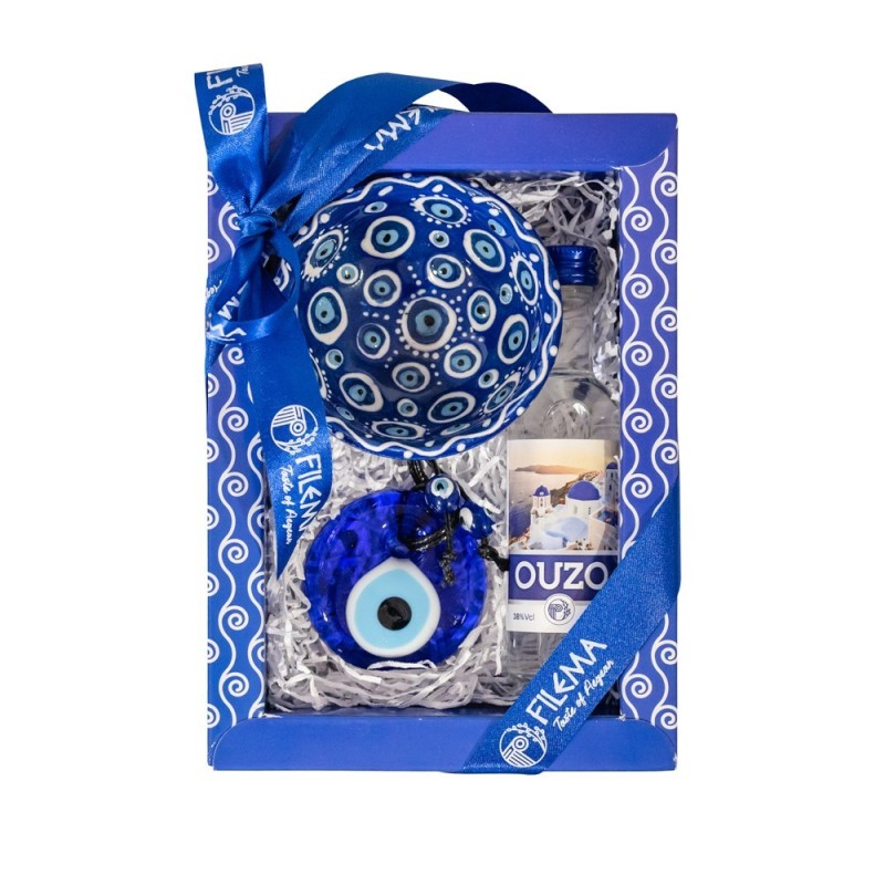 Santorini Gift Set 307 Small with Oyzo