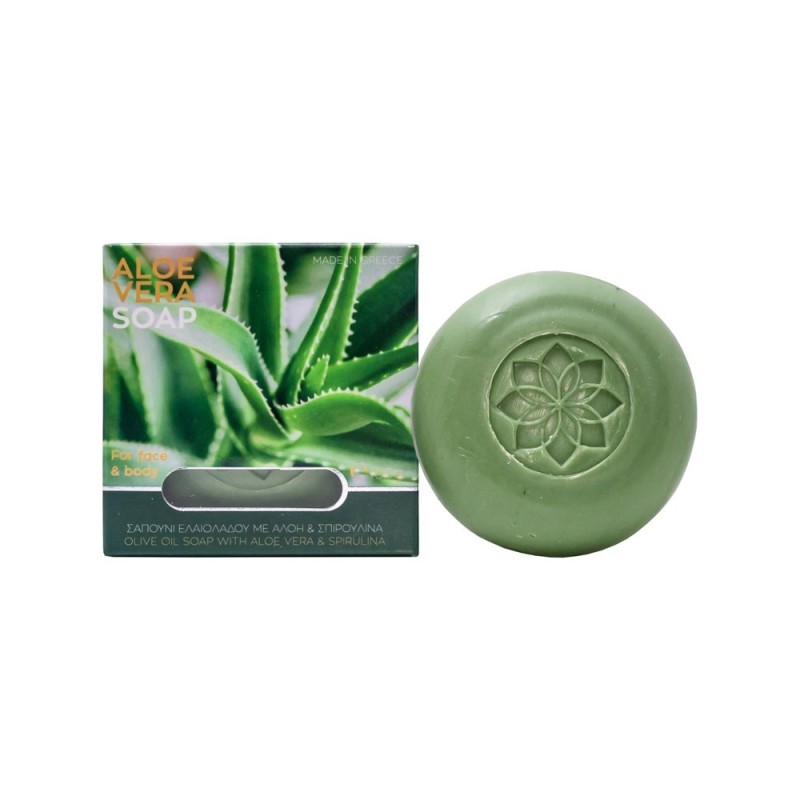 Cosmetic Olive Oil Soap with Aloe 100gr