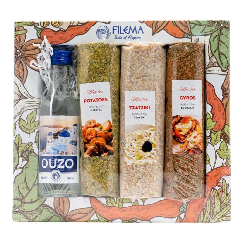 Spice Set 715 with 3 Spice Mix & Oyzo 50ml