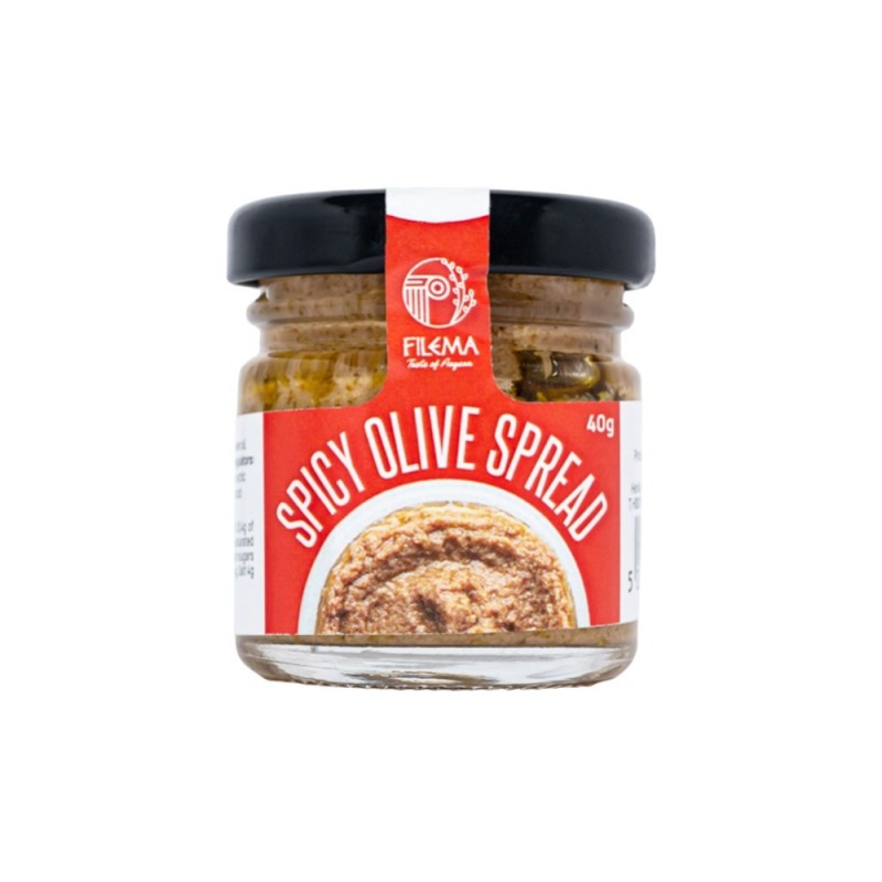 Green Spicy Olive Spread 40gr