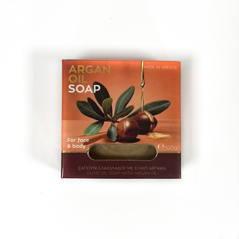 Cosmetic Olive Oil Soap with Argan Oil 100gr